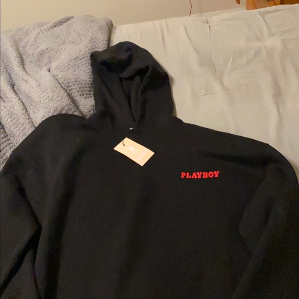 Playboy X Missguided hoodie dress